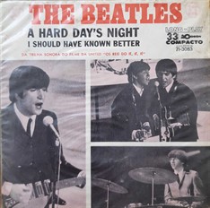 Compacto The Beatles – A Hard Day´s Night (Usado) – 1964 